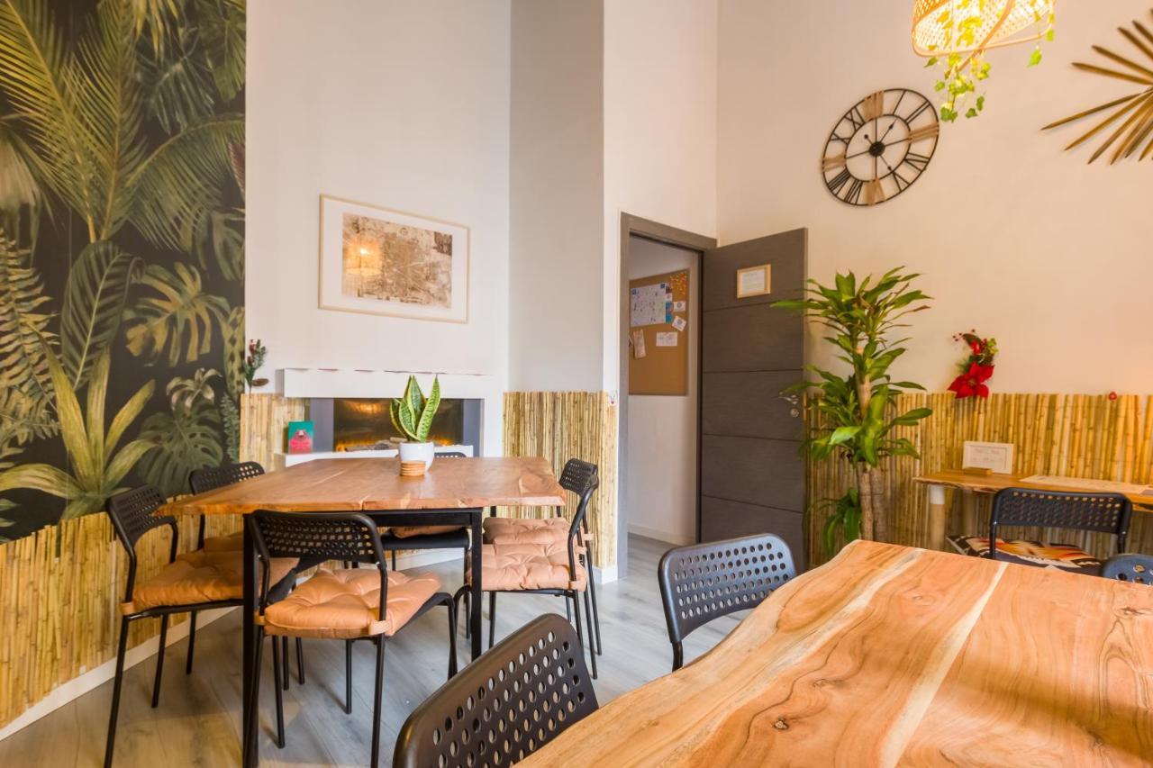 Social - Coworking - hostel Madrid Eksteriør billede