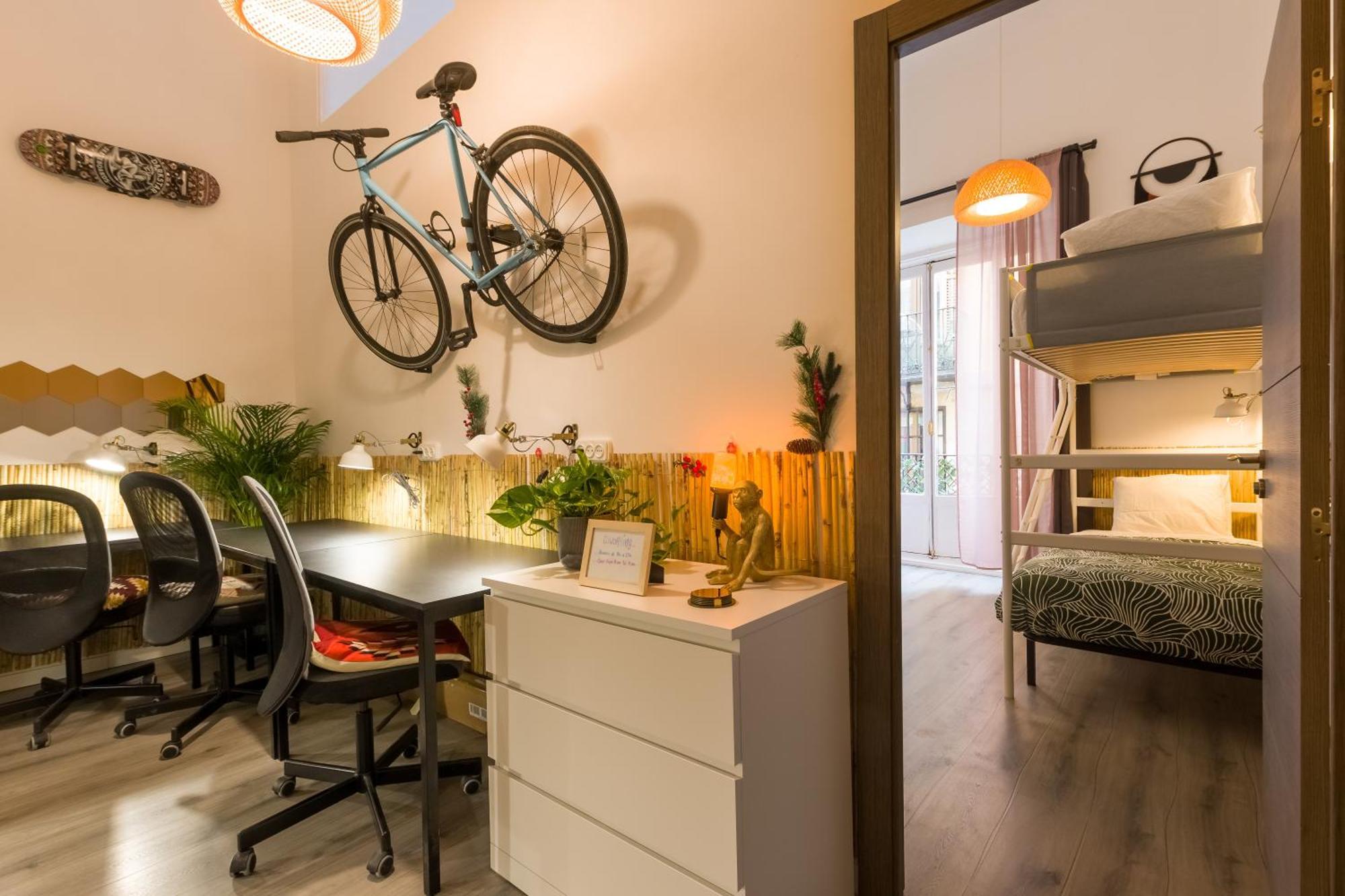 Social - Coworking - hostel Madrid Værelse billede